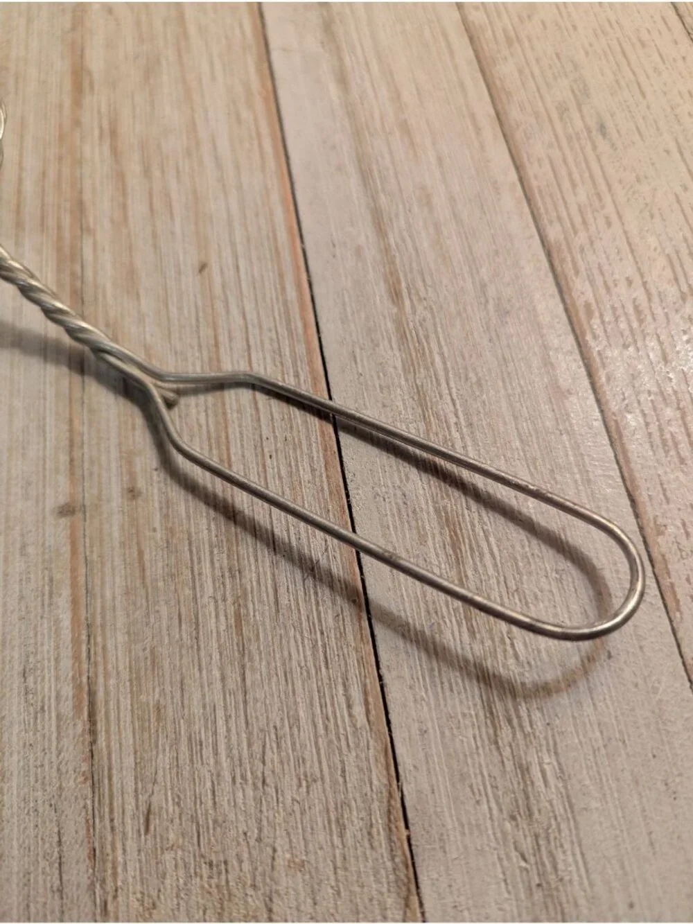 Vintage Coil Whisk Wisk Wire Beater Mixer Metal 12